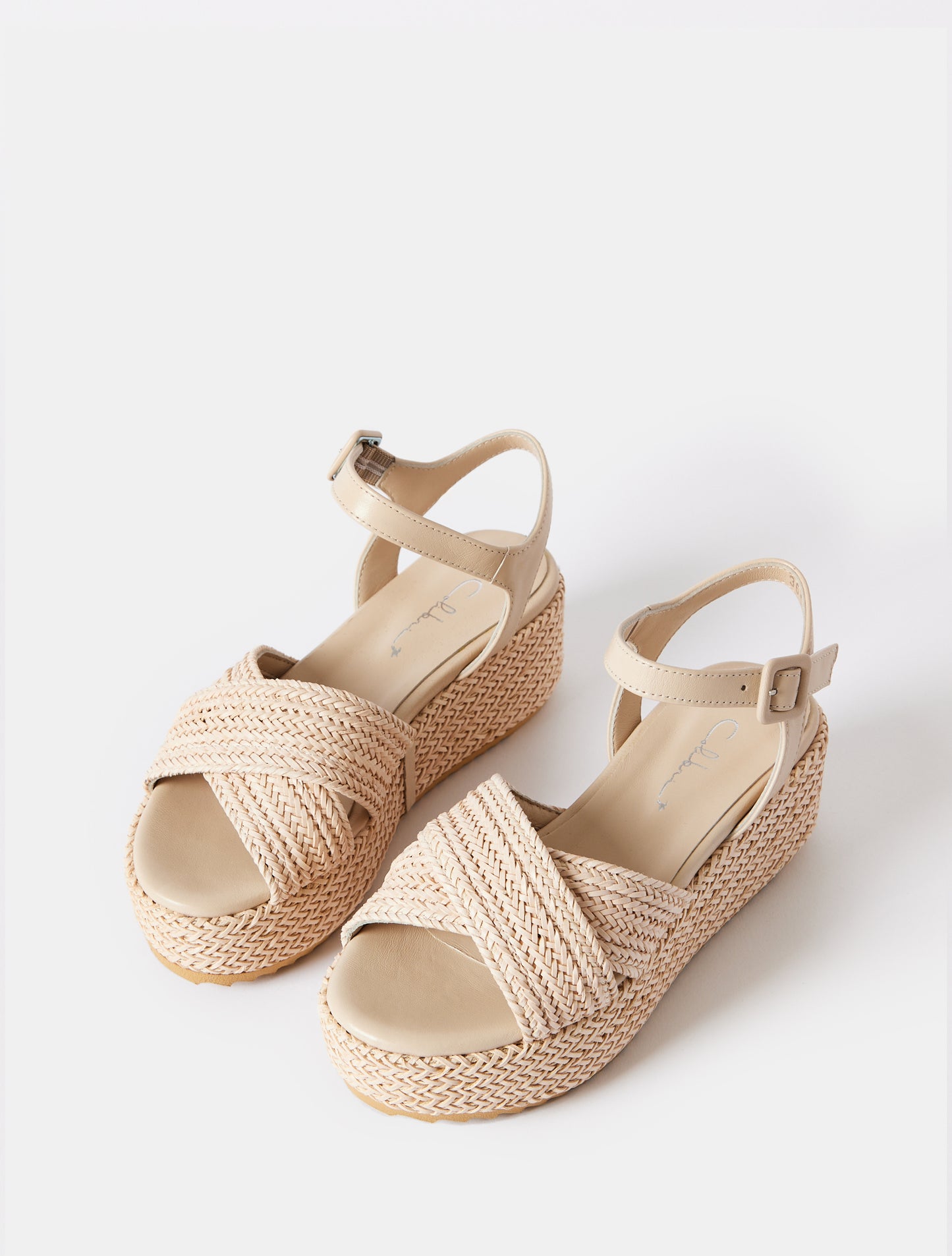 Colibri Brigitte Raffia Sandals