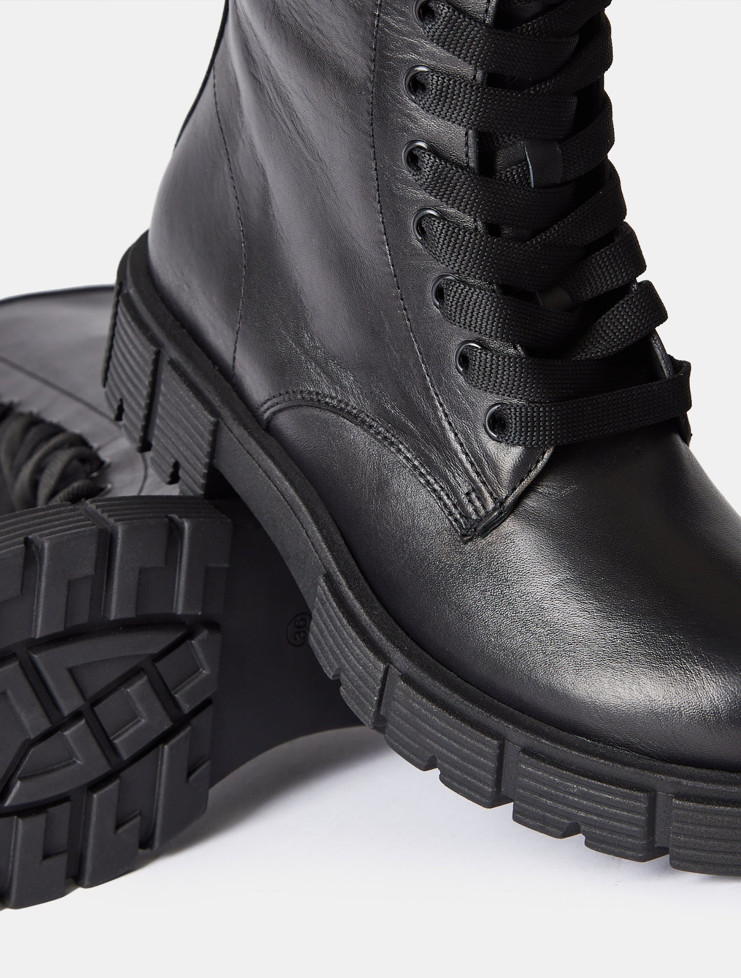Colibri Nikita Combat Boots - Black