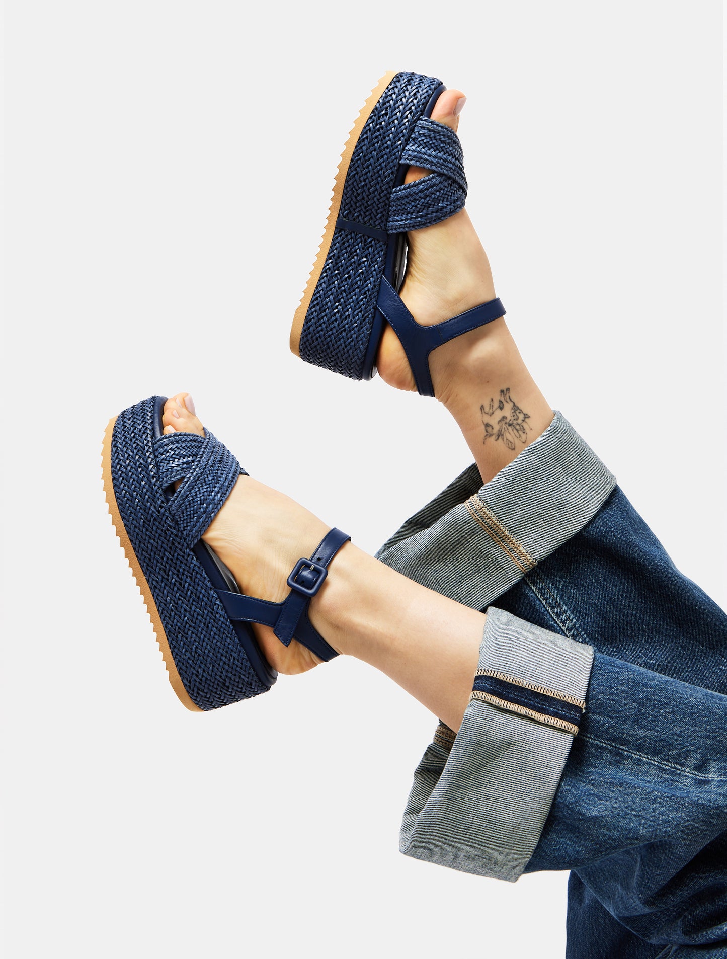 Colibri Brigitte Raffia Sandals