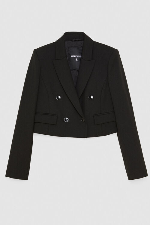 Patrizia Pepe Essential Cropped Jacket