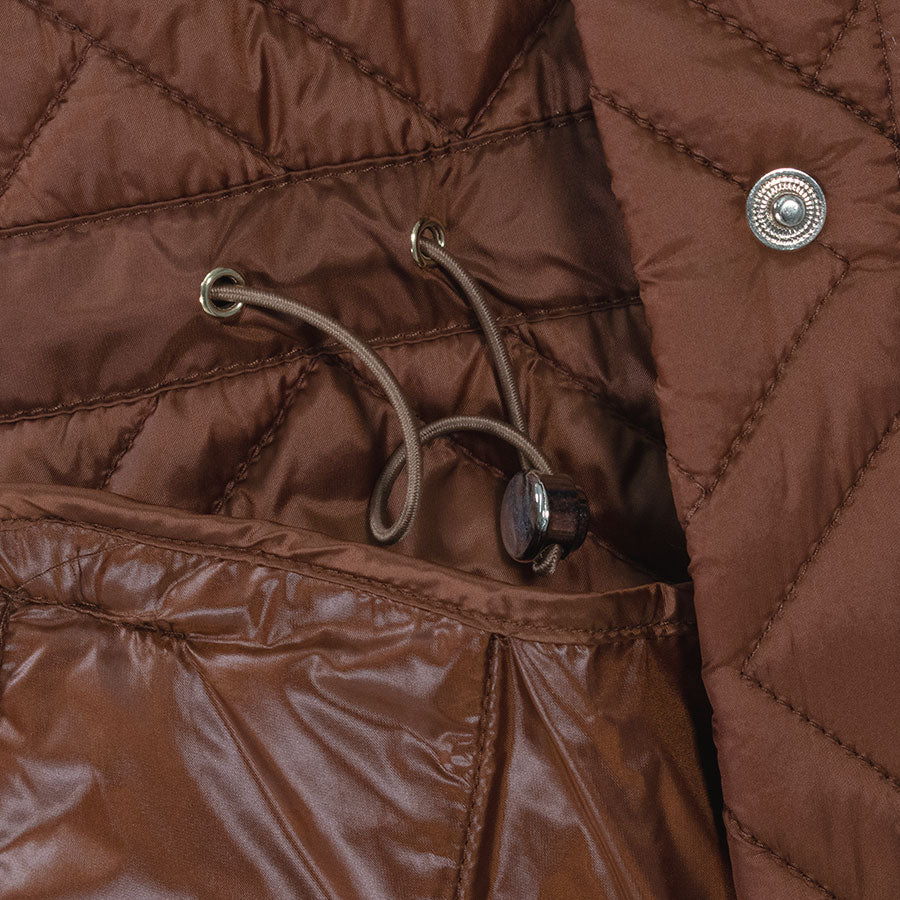 IBlues Melange Quilted Coat