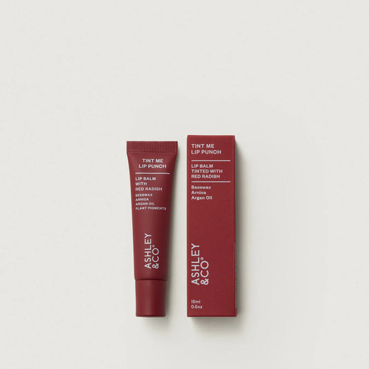 ASHLEY & CO TINT ME LIP PUNCH - RED RADISH