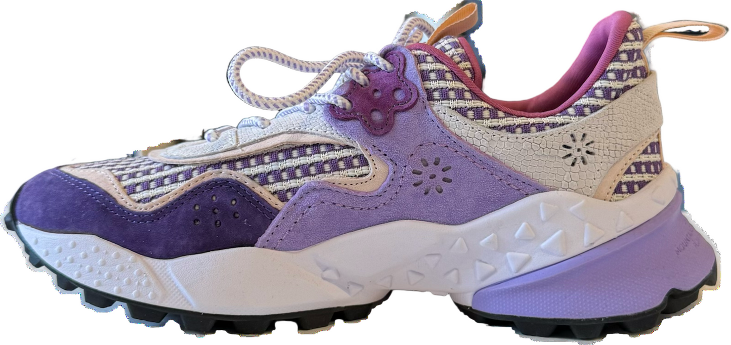 Flower Mountain Kotetsu Woman Violet Check