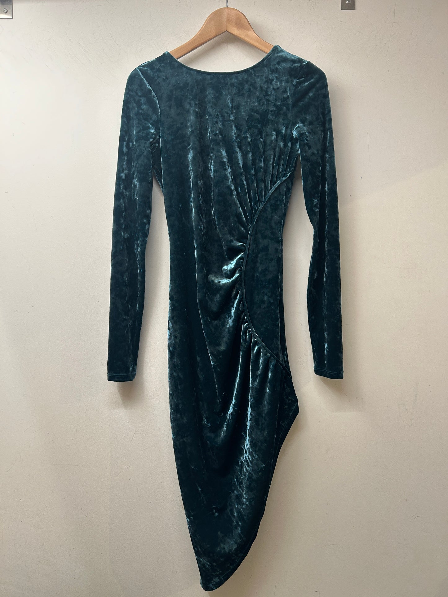 Patrizia Pepe Velvet Blue Dress