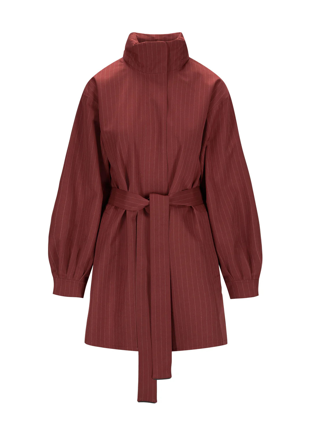 BRGN Rossby Coat - Russet Pinstripe