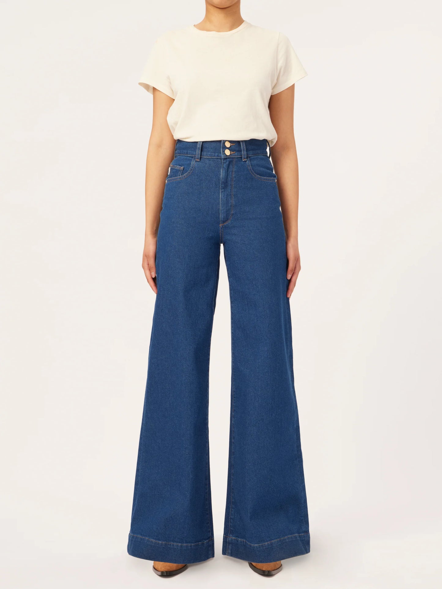 DL1961 Hepburn Wide Leg High Rise - Vintage