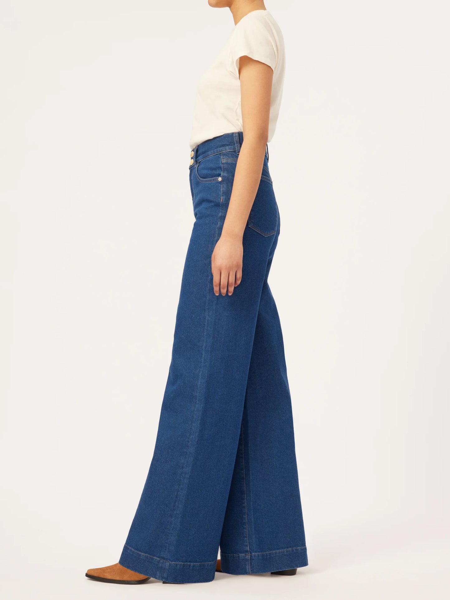 DL1961 Hepburn Wide Leg High Rise - Vintage
