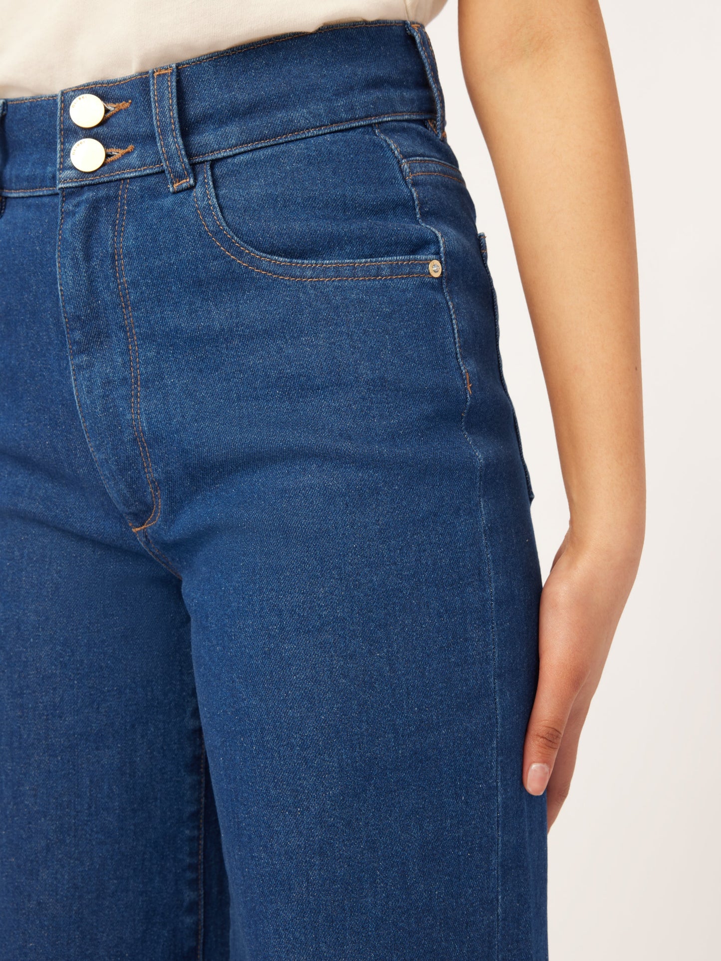 DL1961 Hepburn Wide Leg High Rise - Vintage