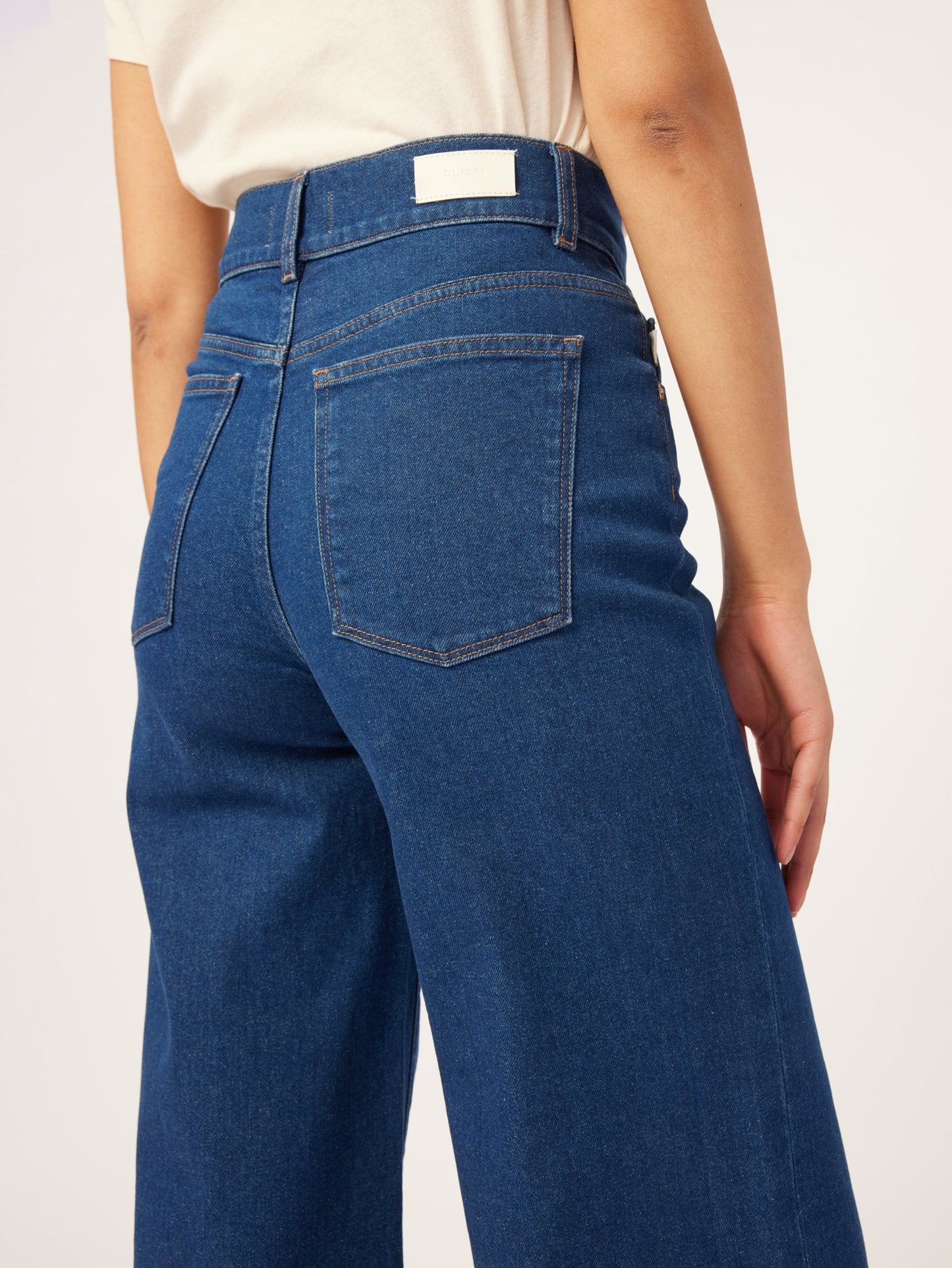 DL1961 Hepburn Wide Leg High Rise - Vintage