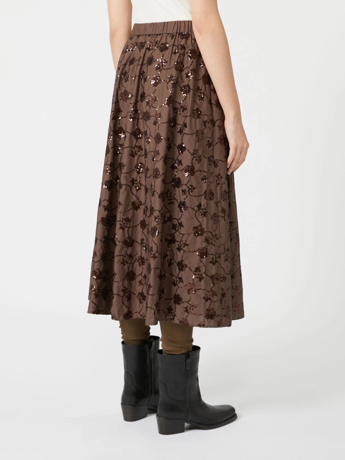 Max Mara Weekend Tempra Sequinned Skirt