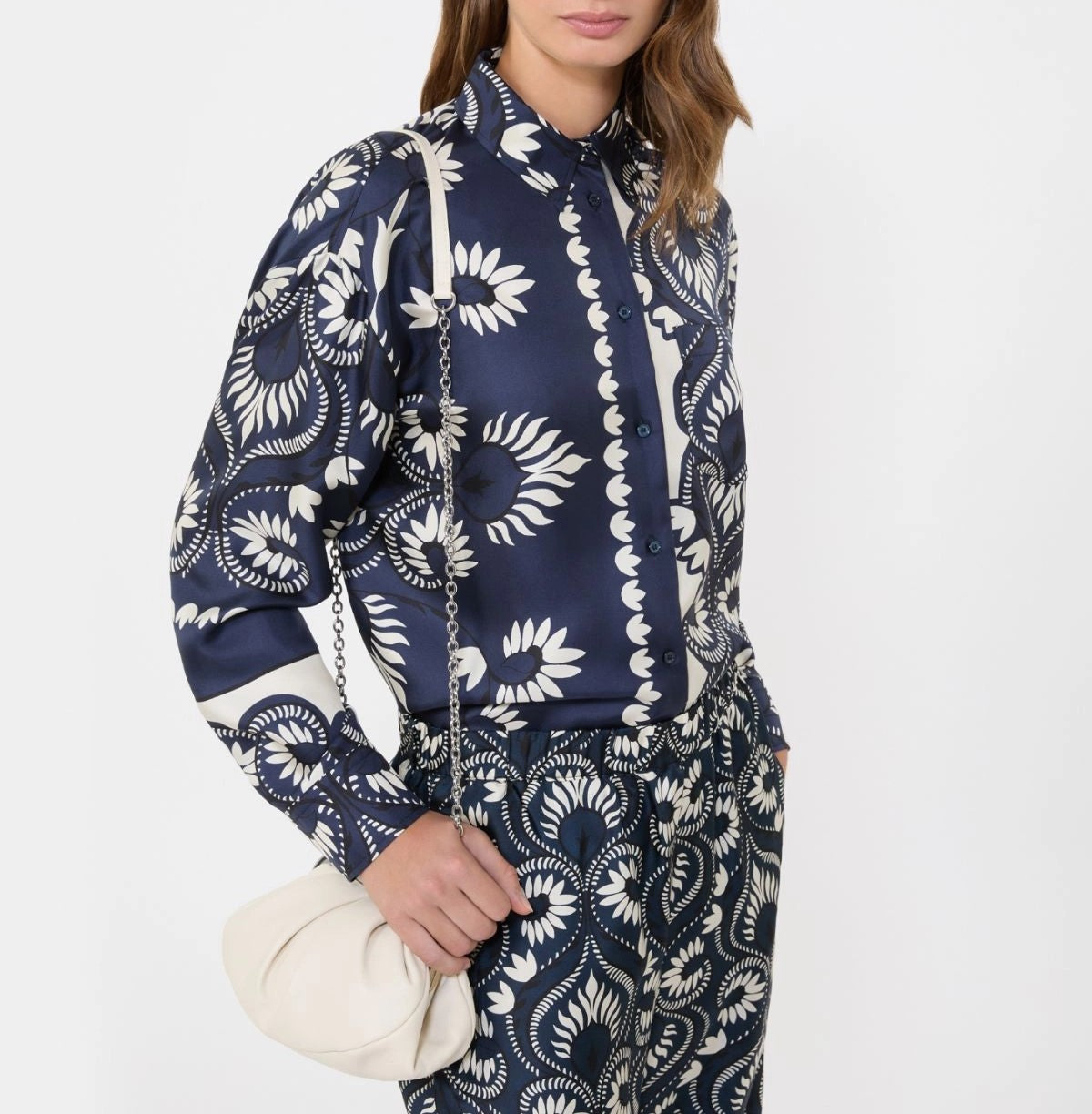 Max Mara Weekend Lastra Silk Shirt