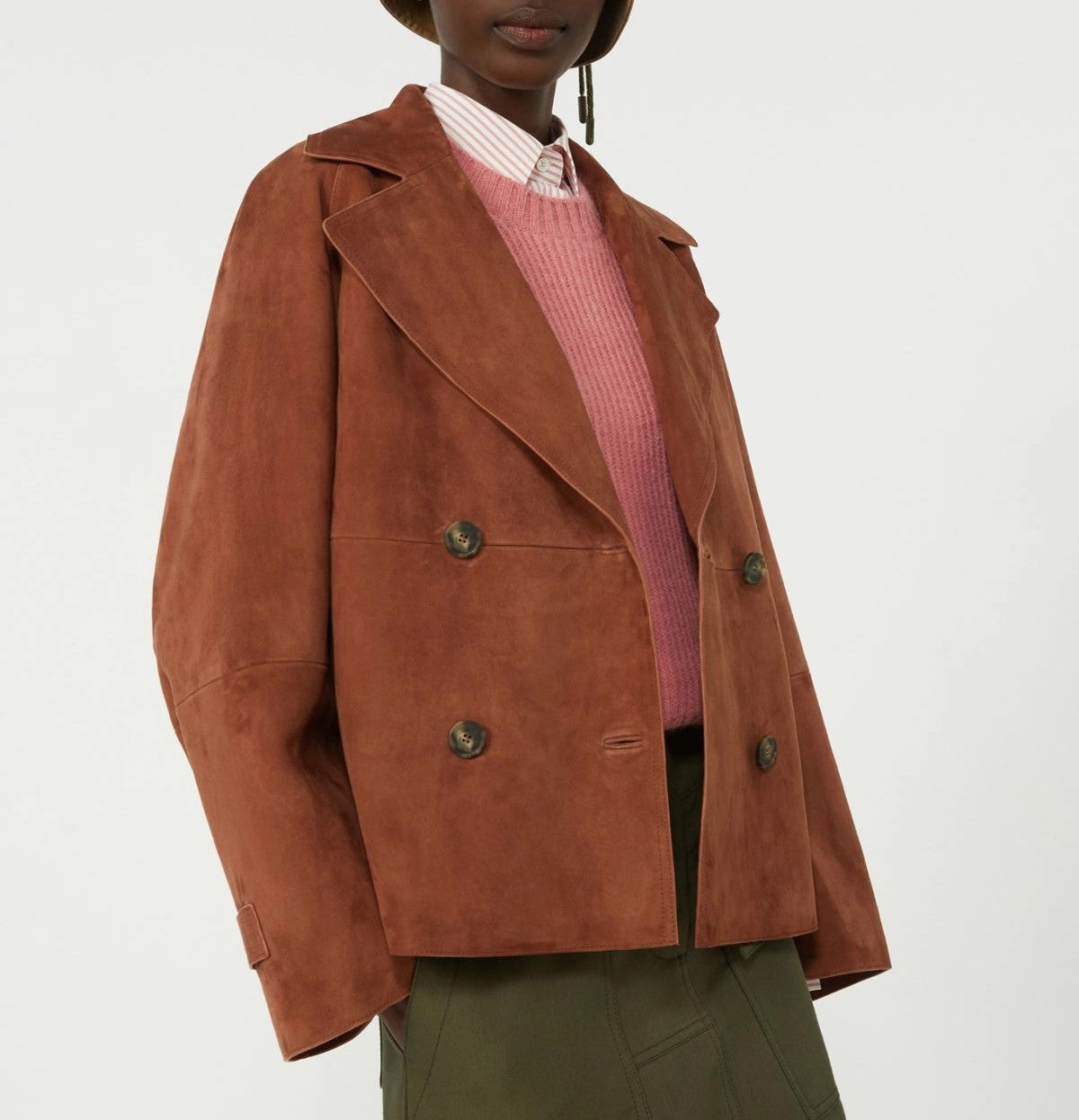 Max Mara Weekend Sospiro Suede Jacket