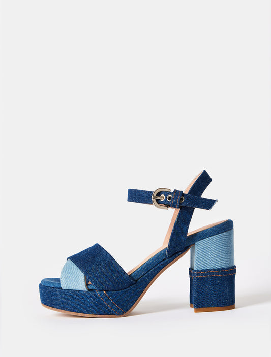 Colibri Cleo Denim Sandal