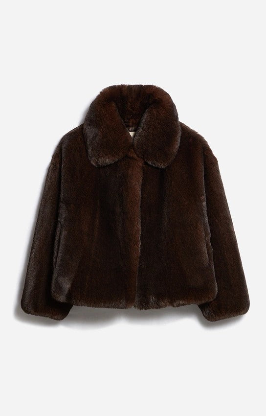 Vanessa Bruno Daniel Faux Fur Jacket
