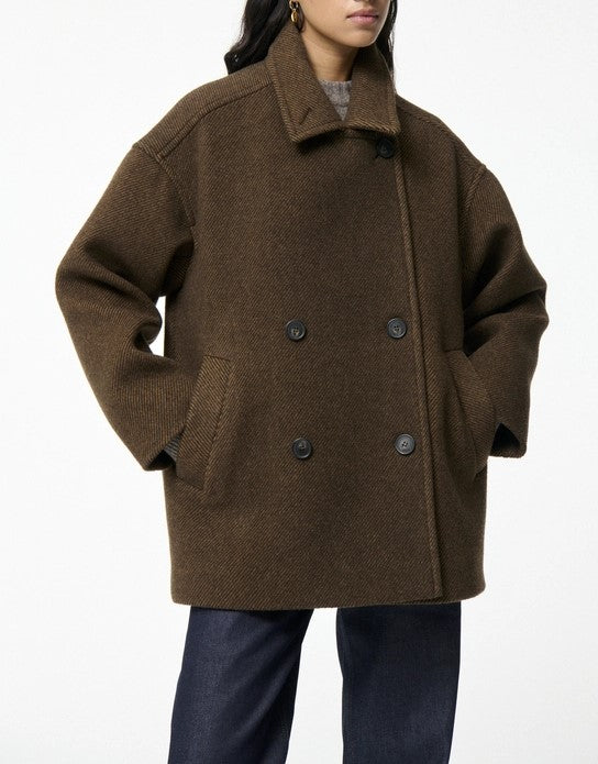 Vanessa Bruno Ferman Coat - Brown