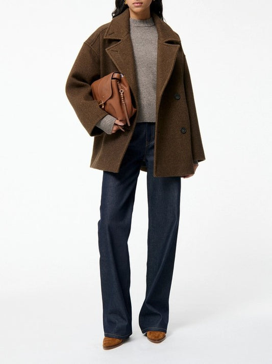 Vanessa Bruno Ferman Coat - Brown