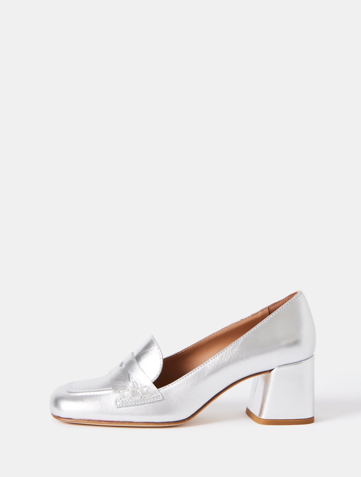 Colibri Farrah Heeled Loafers - Argento