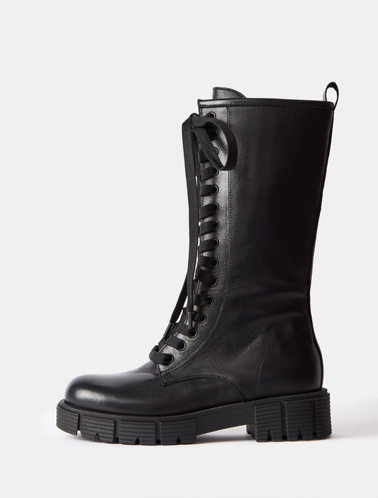 Colibri Nikita Combat Boots - Black