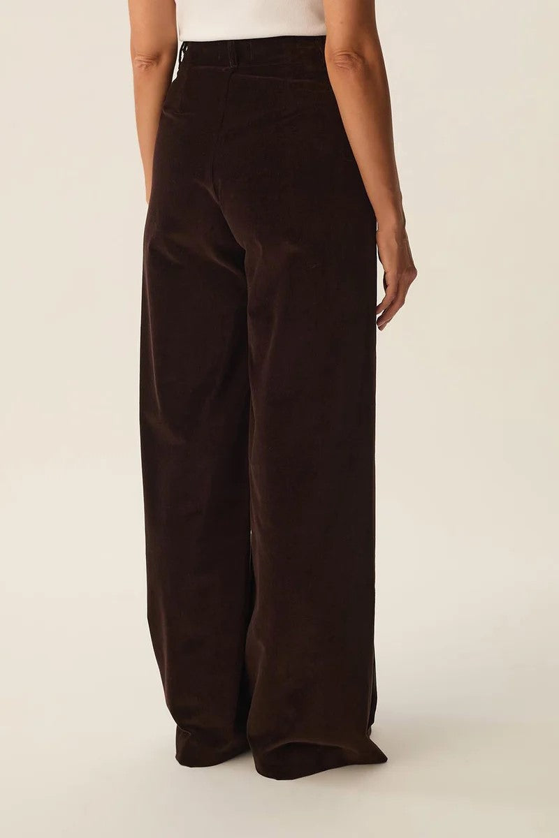 Des Petits Hauts Ephyre Velvet Trousers