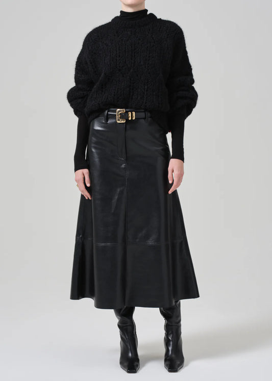 Citizens of Humanity Cassia Leather Skirt