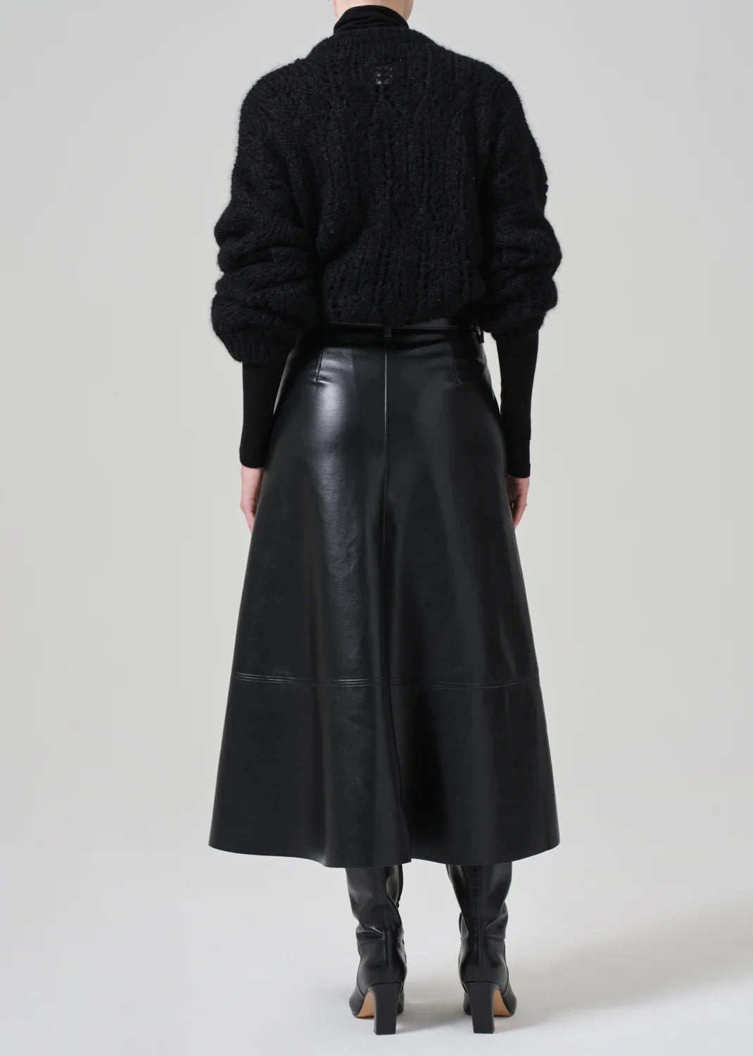 Citizens of Humanity Cassia Leather Skirt