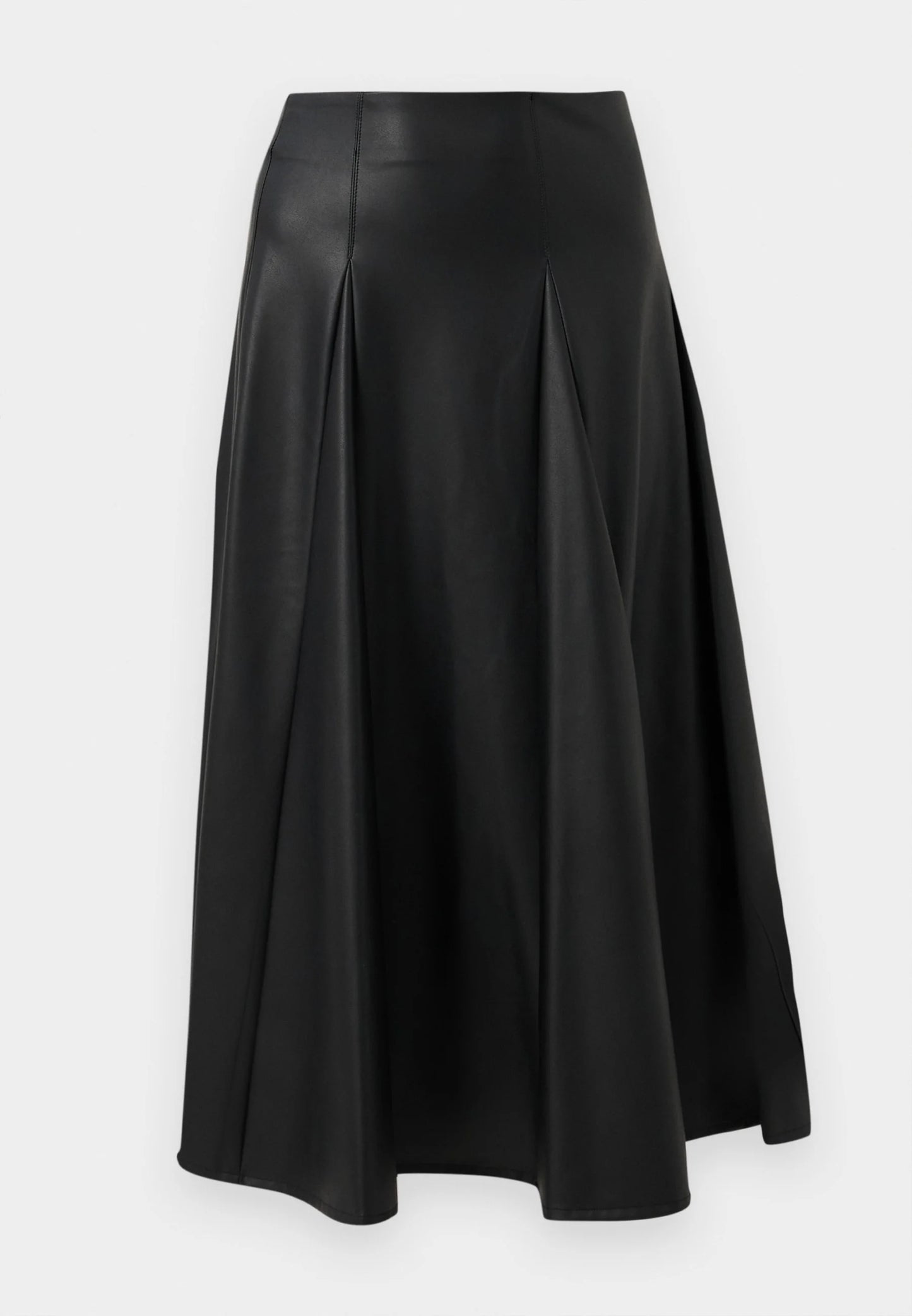 MM by Max Mara Nocera Faux Leather Skirt