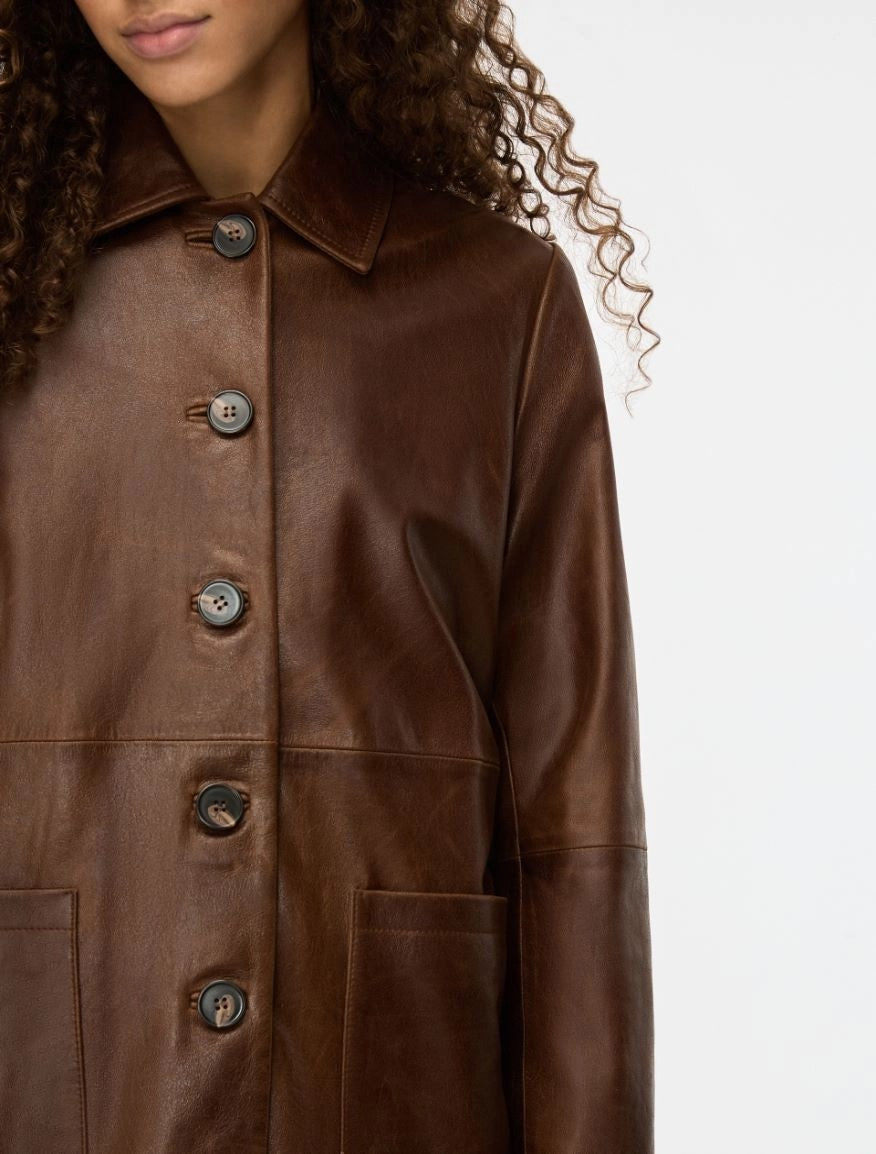 IBlues Gatti Leather Jacket