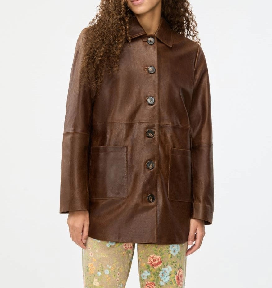 IBlues Gatti Leather Jacket