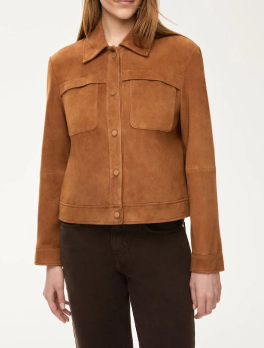 iBlues Plava Suede Jacket