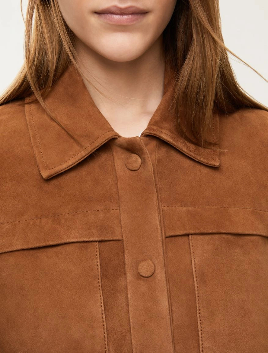 iBlues Plava Suede Jacket