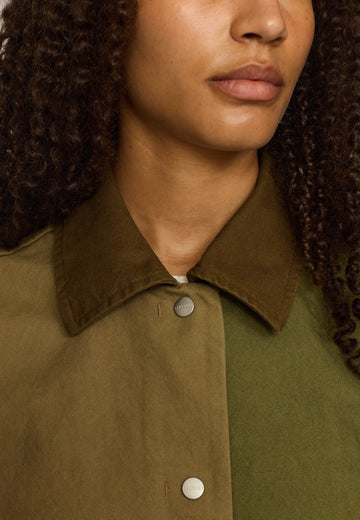 Selfhood Block Trench Coat