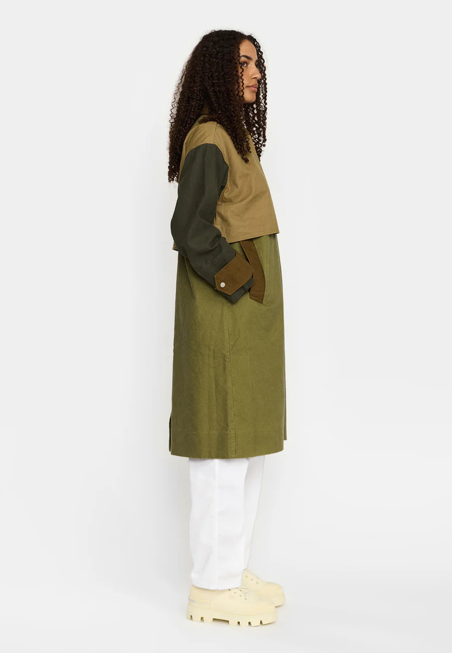 Selfhood Block Trench Coat
