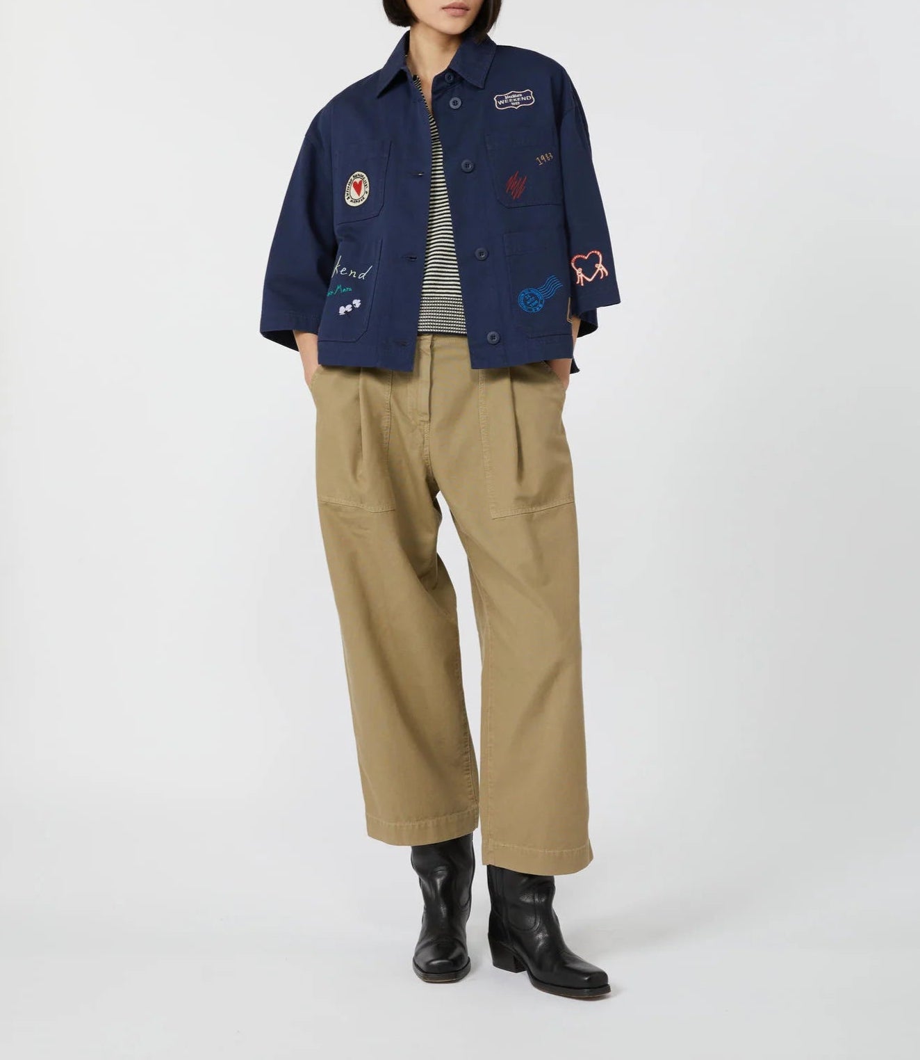 Max Mara Weekend Assuan Embroidered Jacket