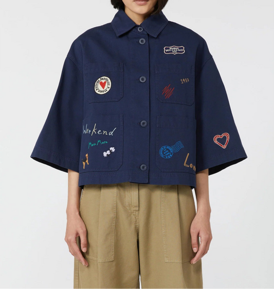 Max Mara Weekend Assuan Embroidered Jacket