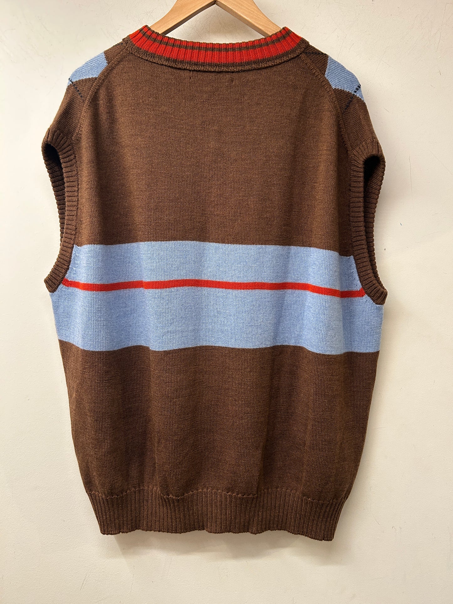 Pringle of Scotland Sweater Vest Merino Intarsia