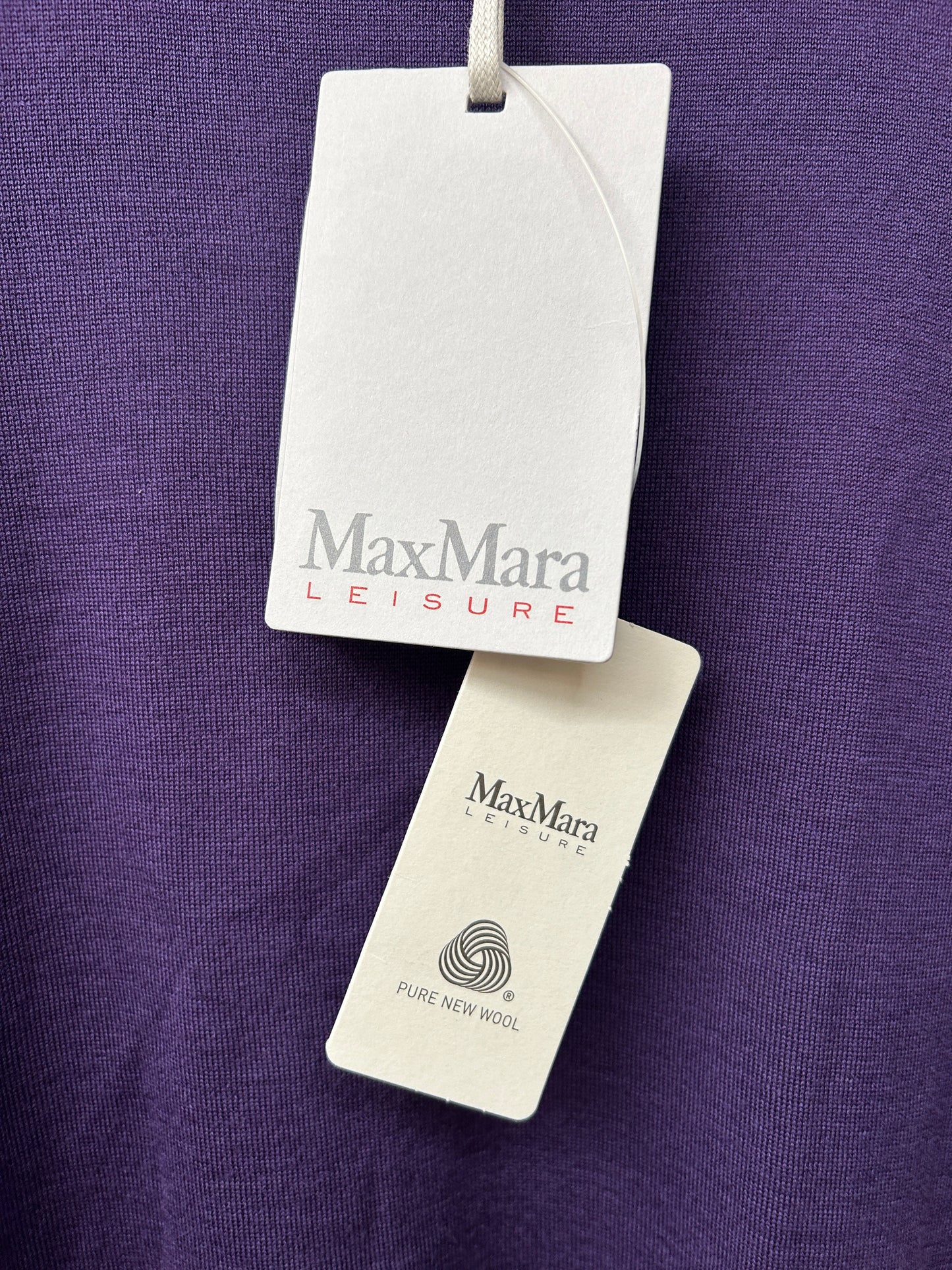 MM Max Mara Mosa Jumper Purple