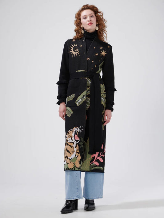 Hayley Menzies Roaring Tiger Cotton Jacquard Duster