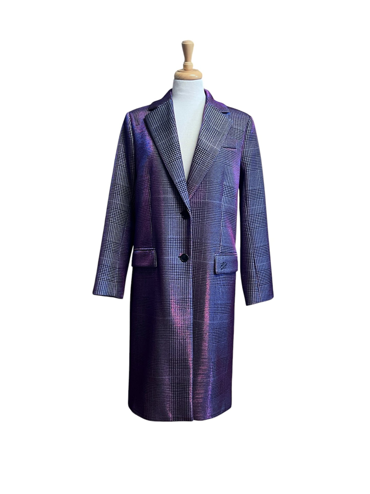 Karl Lagerfeld Iridescent Coat