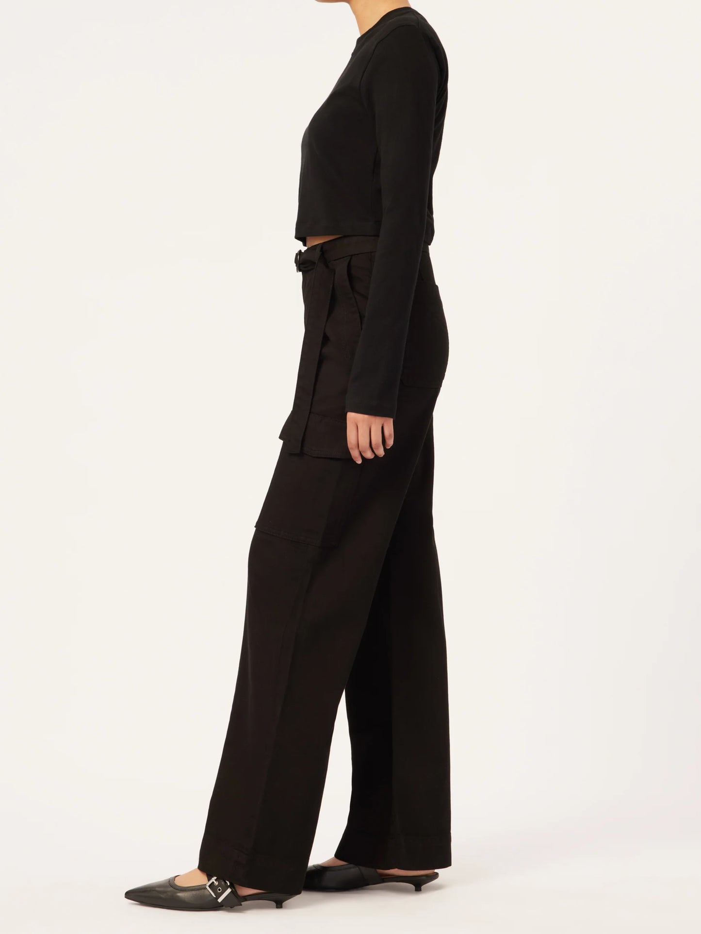 DL1961 Zoie Wide Leg Relaxed Cargo