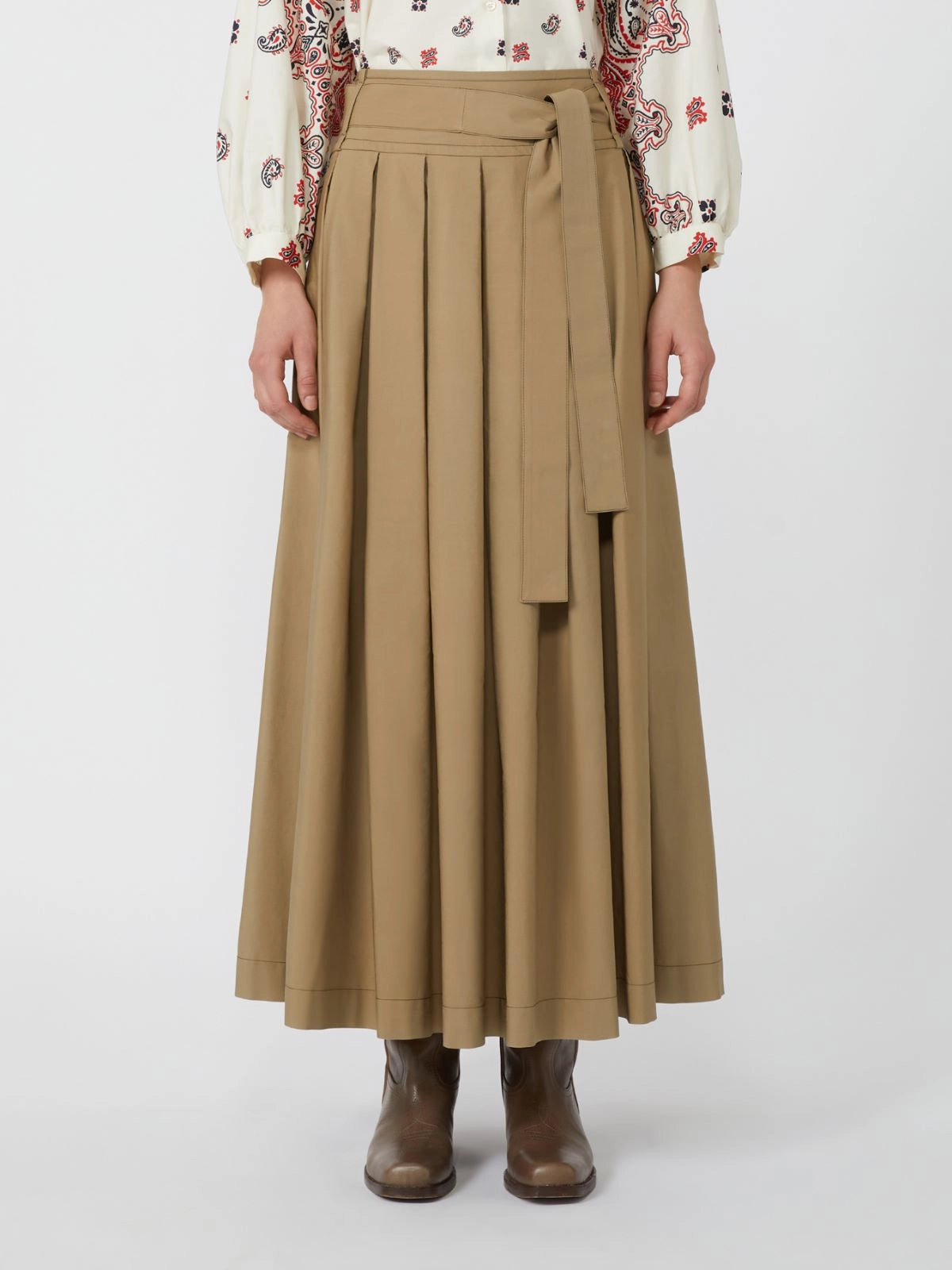 Max Mara Weekend Agiate Pleated Skirt
