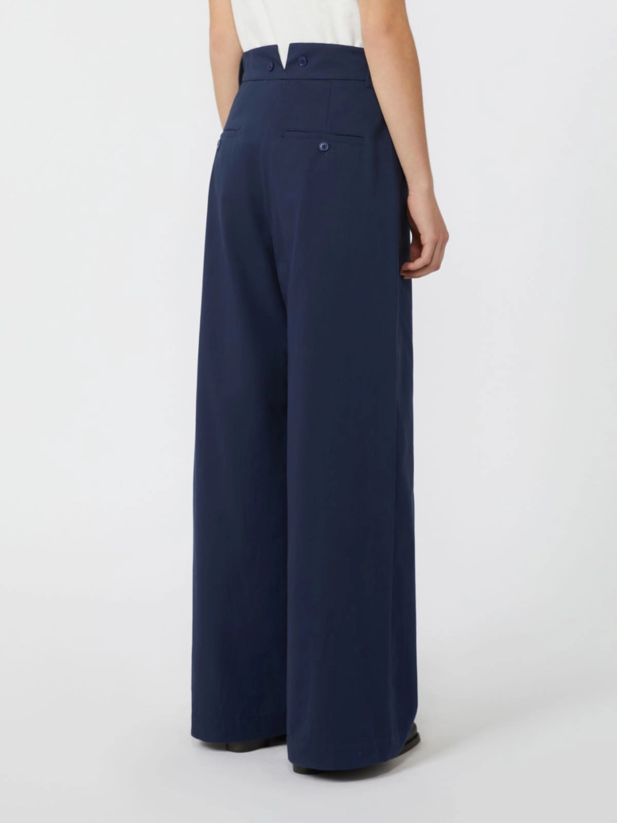 Max Mara Weekend Alfeo Cotton Gabardine Trousers