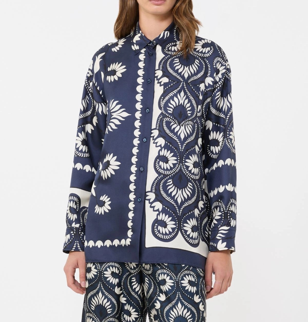 Max Mara Weekend Lastra Silk Shirt