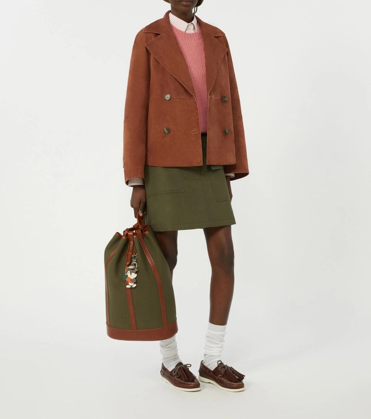 Max Mara Weekend Sospiro Suede Jacket