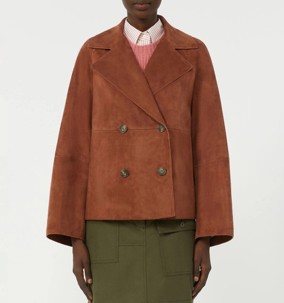 Max Mara Weekend Sospiro Suede Jacket