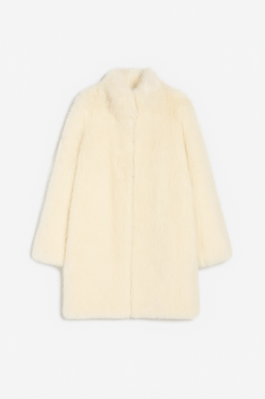 iBlues Oblige Faux Fur Coat