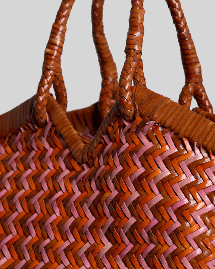 Vipera Crudelia Zig Zag Orange/ Gognac/ Pink