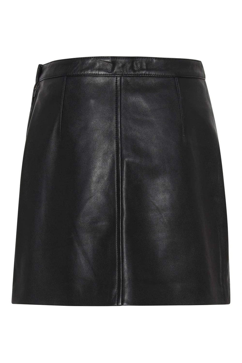 Sky Leather Skirt