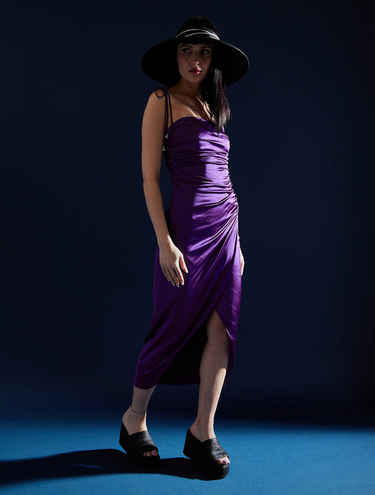 Patrizia Pepe Sexy Violet Dress