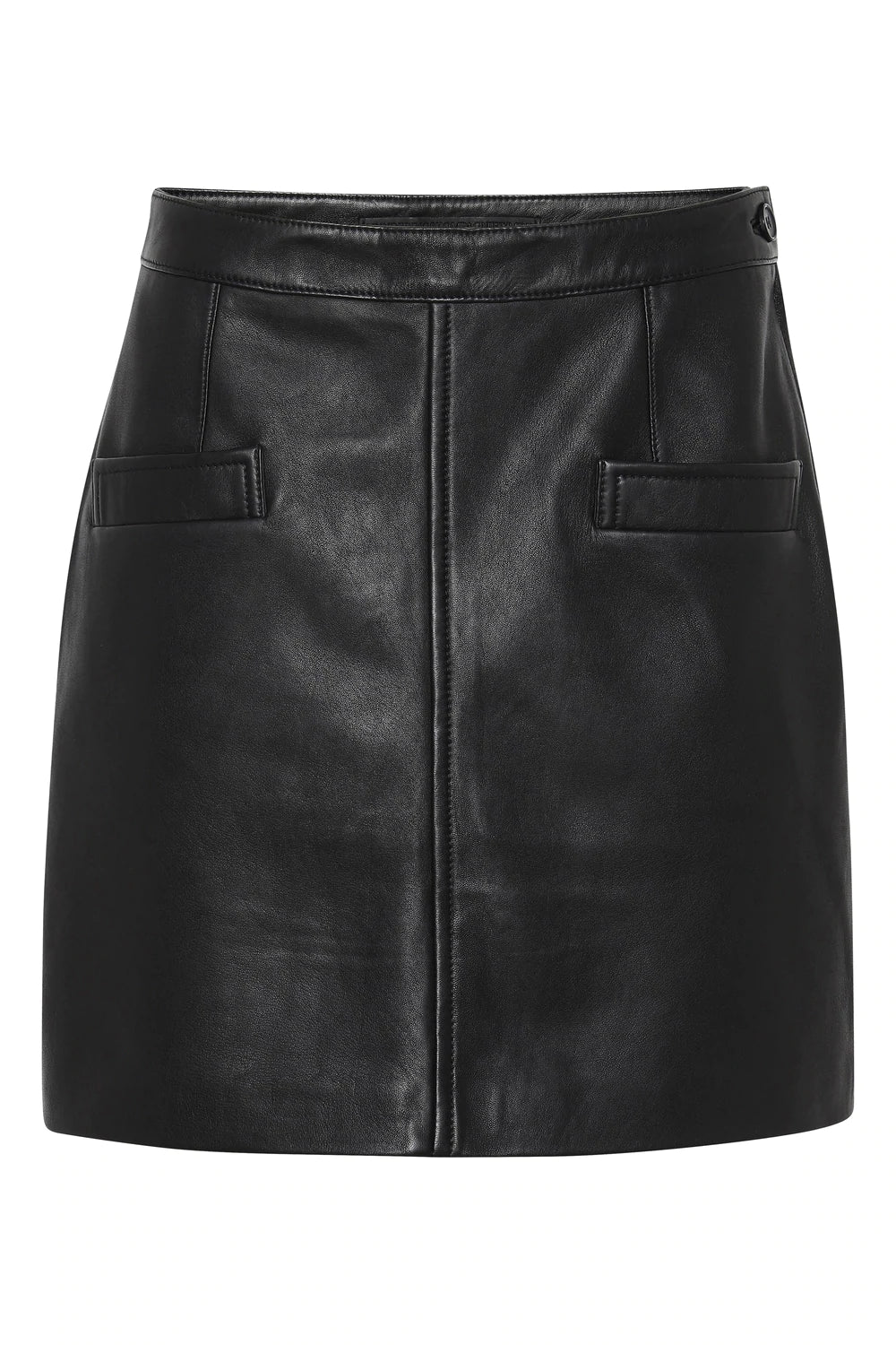 Sky Leather Skirt